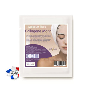 Masque tissu au collagene