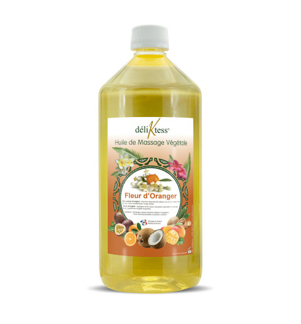 Huile de massage Fleur d'Oranger