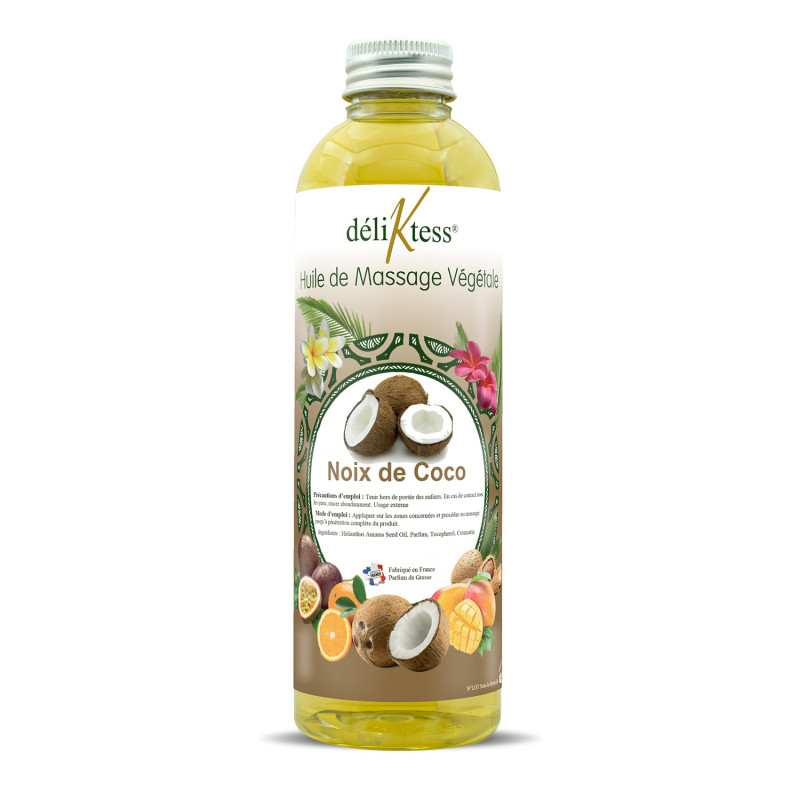 Huile de massage Noix de Coco 200 ml