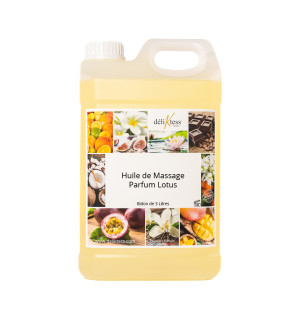 Huile de massage Lotus 3 litres