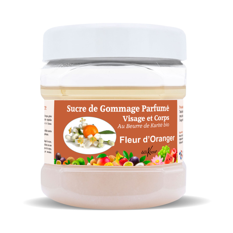 Sucre de Gommage Fleur d'oranger 600g
