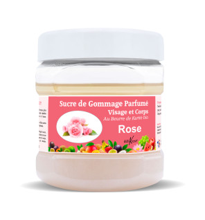 Sucre de Gommage Rose 600g