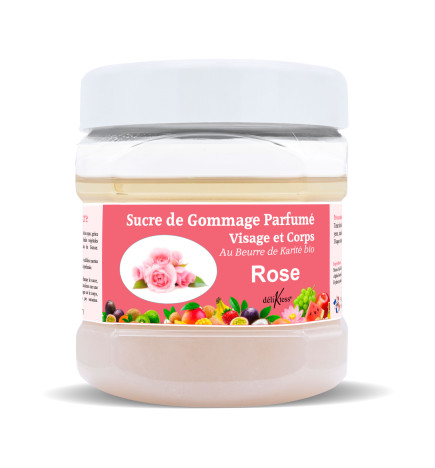 Sucre de Gommage Rose 600g