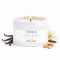 Bougie parfumée à la Vanille 90 gr