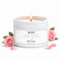 Bougie parfumée à la Rose 90 gr Bougie parfumée à la Rose 90 gr