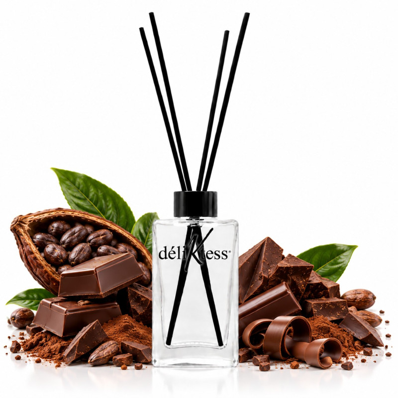 Diffuseur de parfum Chocolat 200 ml – Parfum de Grasse Diffuseur de parfum Chocolat 200 ml – Parfum de Grasse