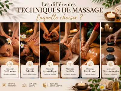 Les différentes techniques de massage : laquelle choisir ?