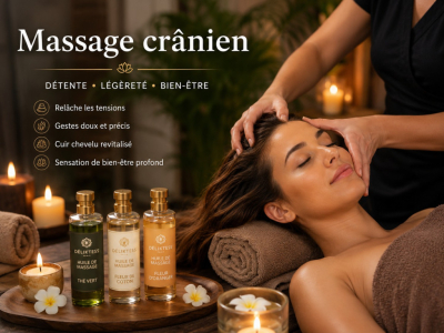 Le massage crânien : un moment de détente pour le cuir chevelu