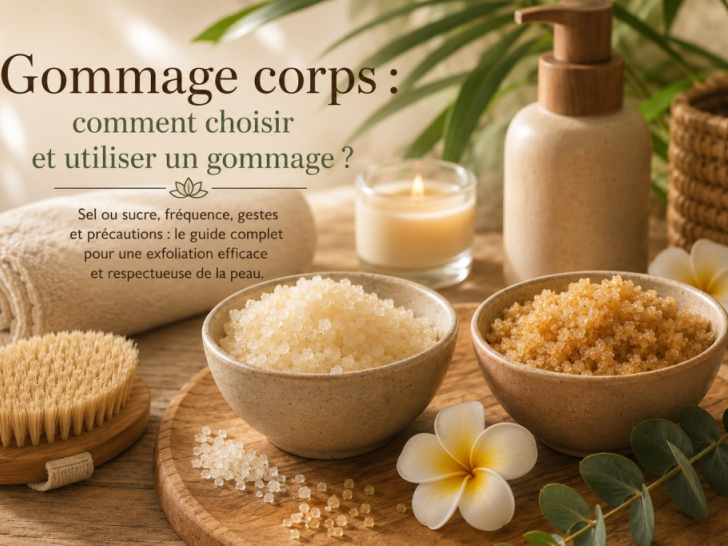 Gommage corps : comment choisir et utiliser un gommage ?