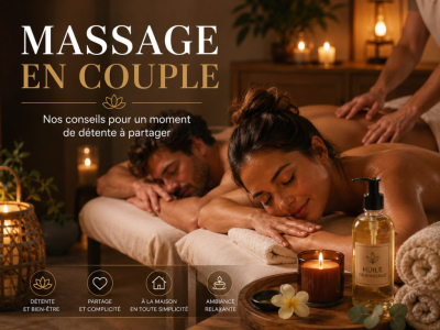 Massage en couple : nos conseils pour partager un véritable moment de détente